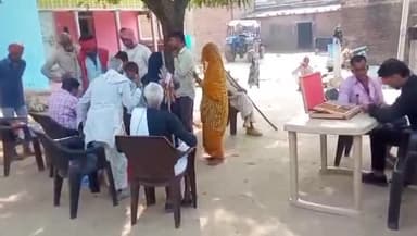 निवाड़ी: निवाड़ी जिले के पूछी करगुवा में निःशुल्क नेत्र शिविर का आयोजन