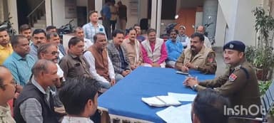 धौलपुर: सीओ सिटी ने तीनों थानों में सीएलजी सदस्यों की बैठक लेकर दी जानकारी, IG 1 दिसंबर से ऑनलाइन जनसुनवाई करेंगे