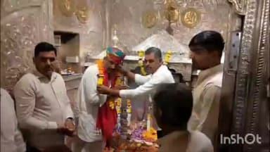 खींवसर: खींवसर के नवनिर्वाचित विधायक ने आज देव दर्शन यात्रा के दौरान खींवसर क्षेत्र के मंदिरों में किए दर्शन
