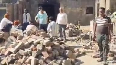 आमेर: मनोहरपुर में धूलेश्वर धाम स्थित नारायण दास महाराज धूने के जीर्णोद्धार का काम हुआ शुरू