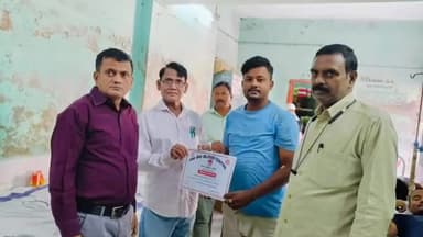 कुरसाकांटा: पीएचसी कुर्साकांटा में आयोजित किया गया ब्लड डोनेशन कैंप