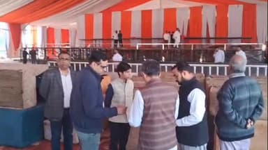 कैथल: महाराजा शूरसैनी जयंती समारोह स्थल का दौरा, कैथल की DC प्रीति और SP राजेश कालिया ने किया निरीक्षण