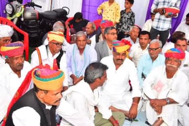 खींवसर: खींवसर के नवनिर्वाचित विधायक रेवंतराम डांगा खींवसर क्षेत्र के दौरे पर, विभिन्न कार्यक्रमों में शामिल हुए