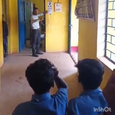 बस्तर: लामकेर, झारतरई, सालेमेटा व भोंड के स्कूली छात्र-छात्राओं का किया गया नेत्र परीक्षण