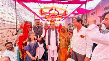 खींवसर: खींवसर के नवनिर्वाचित विधायक रेवंतराम डांगा खींवसर क्षेत्र के दौरे पर, विभिन्न कार्यक्रमों में शामिल हुए