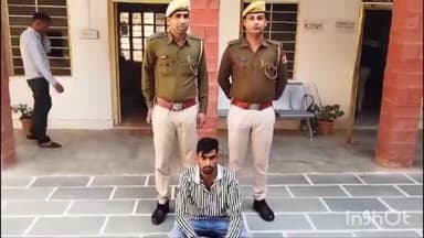 जायल: जायल थाना पुलिस ने वांछित अपराधियों की गिरफ्तारी के लिए जसरासर से अवैध मादक पदार्थ सप्लायर एक आरोपी को किया गिरफ्तार