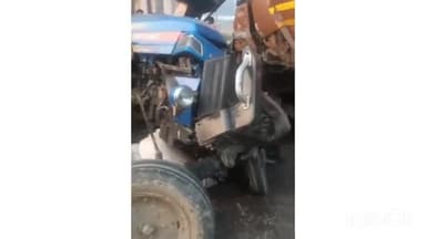 कलान: बिचपुरी मंदिर के पास डीसीएम और ट्रैक्टर-ट्रॉली में आमने-सामने हुई भिड़ंत, सात लोग घायल