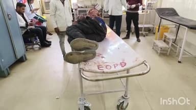 रायबरेली: फुरसतगंज कस्बे में बाइक सवार अनियंत्रित होकर डिवाइडर से टकराया, दोनों घायलों को जिला अस्पताल में भर्ती कराया गया