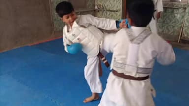 कांके: डोरंडा कॉलेज कराटे सेंटर में जूनियर झारखंड राज्य कराटे चैंपियनशिप के लिए प्रशिक्षण आयोजित