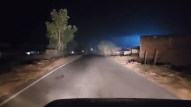 देवसर: कुंदवार पुलिस ने बदमाशों की निगरानी के लिए आधी रात में कांबिंग गस्त की