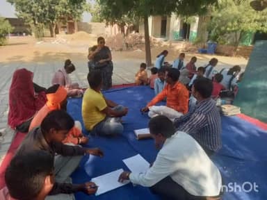 मूंडवा: मूण्डवा कस्बे के राजकीय प्राथमिक विद्यालय संख्या-3 में एस एम सी की बैठक का हुआ आयोजन