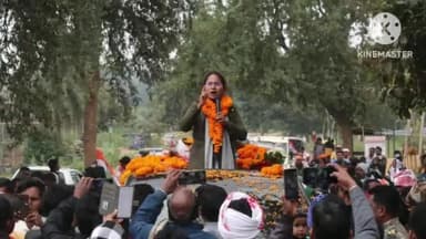 लापुंग: लापुंग में विधायक शिल्पी नेहा तिर्की का भव्य स्वागत, जीत पर किया गया अभिनंदन