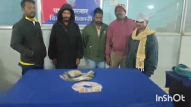 जगदलपुर: देवड़ा मंदिर के पास काजू प्लांट में जुआ खेल रहे 8 जुआड़ियों पर थाना नगरनार पुलिस ने की कार्रवाई