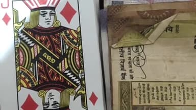 सीतामऊ: सीतामऊ पुलिस ने तितरोद से दो लोगों को ताश-पत्ते पर जुआ खेलते हुए पकड़ा, ₹230 ज़ब्त