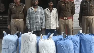 मथुरा: थाना हाईवे पुलिस ने दो अभियुक्तों को 185 किलो गांजा और एक ट्रक के साथ किया गिरफ्तार, भेजा जेल