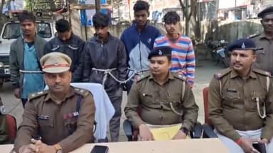 कांके: लालपुर थाना क्षेत्र में बाइक चोरी के मामले में पुलिस ने सात आरोपियों को किया गिरफ्तार