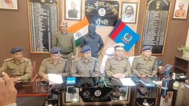 कांके: रांची के ओरमांझी थाना क्षेत्र में बिरसा जू के पास गोलीबारी में शामिल अपराधी गिरफ्तार