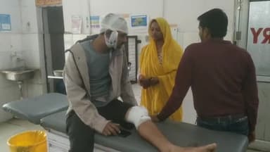 इटावा: औरैया जनपद से अटसू जाते वक्त युवक बाइक अनियंत्रित होकर गिरकर गंभीर घायल, जिला अस्पताल में इलाज जारी