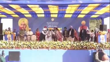 ਐਸਏਐਸ ਨਗਰ ਮੁਹਾਲੀ: ਮੋਹਾਲੀ ਵਿਖੇ ਪੰਜਾਬ ਦੇ ਮੁੱਖ ਮੰਤਰੀ ਭਗਵੰਤ ਸਿੰਘ ਮਾਨ ਵੱਲੋਂ ਨਿਸ਼ਾਨ ਇਹ ਇਨਕਲਾਬ ਪਲਾਜ਼ਾ ਨੂੰ ਲੋਕਾਂ ਨੂੰ ਸਮਰਪਿਤ ਕੀਤਾ ਗਿਆ