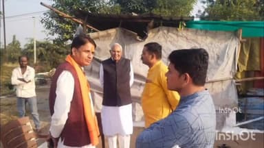 होशंगाबाद नगर: खोजनपुर में विधायक ने स्थानीय लोगों की समस्याओं को सुना और समाधान का आश्वासन दिया