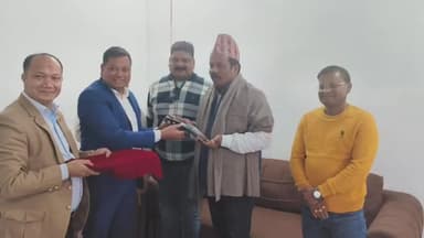 हज़ारीबाग: एसएसआरपी कंपनी ने प्रदीप प्रसाद को किया सम्मानित, आयोजित किया भव्य समारोह