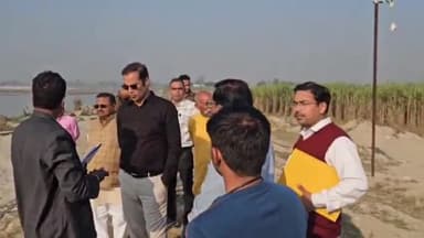 पूरनपुर: शारदा नदी कटान क्षेत्र का पुणे से पहुंची टीम ने किया सर्वे, केंद्र सरकार को सौंपी जाएगी रिपोर्ट