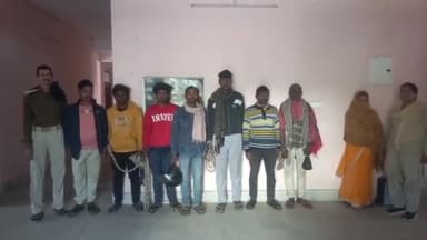 लखीसराय: कवैया सहित जिले में 3 जगहों पर उत्पाद पुलिस ने 2 तस्कर और 6 शराबी को गिरफ्तार किया