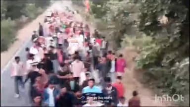 जतारा: कुर्राई बर्माताल के बागराज माता मंदिर में विशाल सतचंडी महायज्ञ का आयोजन, भव्य कलश यात्रा निकाली गई