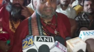 बक्सर: बक्सर में मलूक पीठाधीश्वर राजेंद्र दास जी महाराज ने कहा- सीता राम की कृपा से होगा अखंड भारत