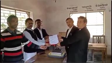 राजाखेड़ा: राजाखेड़ा अभिभाषक संघ के चुनाव में अध्यक्ष पद के लिए 2 नामांकन पत्र हुए दाखिल