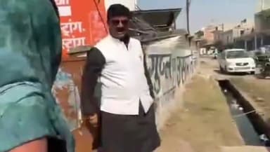 सिंगरौली: पार्षद पति और एक युवक के बीच विवाद का वीडियो वायरल होने पर कांग्रेस प्रदेश अध्यक्ष जीतू पटवारी ने ट्वीट किया