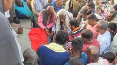 खोदावंदपुर: विधायक ने खोदावंदपुर में PCC पथ निर्माण कार्य का शिलान्यास किया