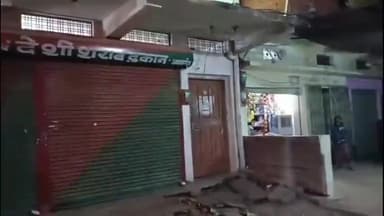 अमानगंज: हिनौती ग्राम पंचायत में उपचुनाव के मद्देनजर प्रशासन ने अमानगंज की अंग्रेजी और देसी शराब की दुकानों को सील किया