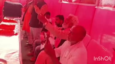 नानपारा: मिठनाकुट्टी में राष्ट्रीय स्वयंसेवक संघ ने गरीबों को समरसता भोज एवं 500 कंबल का वितरण किया