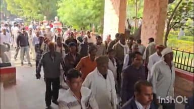 नागौर: मूण्डवा और आसपास के गांवों के ग्रामीणों ने अपनी विभिन्न मांगों को लेकर नागौर एडीएम को सौंपा ज्ञापन