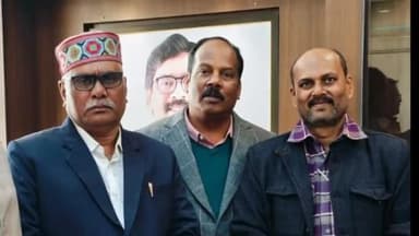 कटकमदाग: हजारीबाग सदर विधानसभा क्षेत्र की समस्याओं के समाधान के लिए विधायक प्रदीप प्रसाद ने मंत्री योगेंद्र प्रसाद से चर्चा की