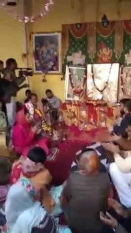 डिफेन्स कॉलोनी: जंगपुरा पहुंचे मनीष सिसोदिया, हनुमान चालीसा पाठ में लिया हिस्सा