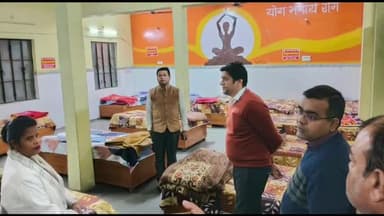 झांसी: शीत ऋतु को देखते हुए जिलाधिकारी ने डडियापुरा व बस स्टैण्ड में नगर निगम द्वारा संचालित रैन बसेरा का किया औचक निरीक्षण