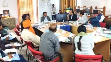 पवई: पन्ना के शासकीय पॉलीटेक्निक महाविद्यालय में कलेक्टर ने की जनभागीदारी समिति की बैठक