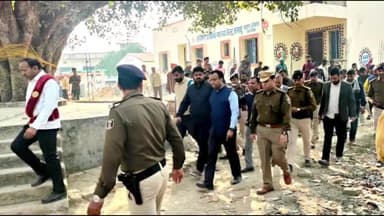 हुसैनगंज: मुख्यमंत्री के संभावित दौरे को लेकर करहनु पंचायत सरकार भवन का डीएम व एसपी ने किया निरीक्षण