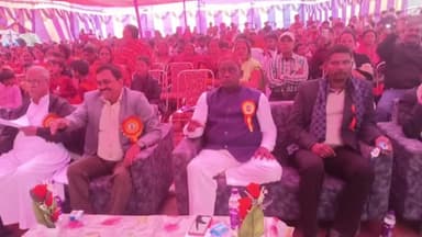 नरकटियागंज: नरकटियागंज के संत मेरी हाई स्कूल में वार्षिकोत्सव समारोह के दौरान सांस्कृतिक कार्यक्रम आयोजित