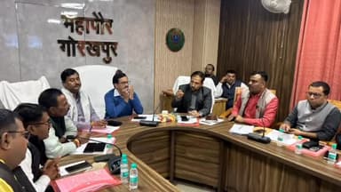 गोरखपुर: महापौर डा. मंगलेश श्रीवास्तव की अध्यक्षता में कार्यकारिणी समिति की 7वीं बैठक सम्पन्न हुई
