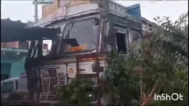 मिर्ज़ापुर: विंध्याचल के भटेवरा के पास बोलेरो को ट्रक ने टक्कर मारी, ट्रक घर में घुसा, लाखों का नुकसान, बोलेरो चालक घायल