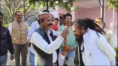 राहतगढ़: राष्ट्रीय संत विपिन बिहारी राहतगढ़ पहुंचे, भूतेश्वर मंदिर में की पूजा-अर्चना