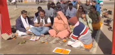 कसरावद: कसरावद में गांगलेश्वर महादेव मेले का भूमि पूजन, सजावट और बच्चों के मनोरंजन के लिए विशेष व्यवस्था