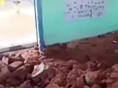 वाड्रफनगर: नगर पंचायत के वार्ड क्रमांक 15 में हाथी ने किसान के एक घर को तोड़ा, वन विभाग हुआ अलर्ट