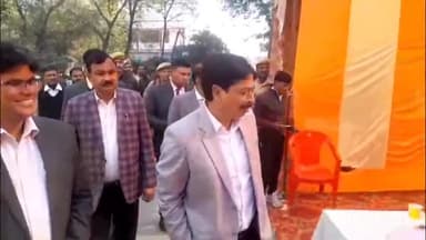 बिजनौर: बिजनौर जजी परिसर में आयोजित राष्ट्रीय लोक अदालत का निरीक्षण करने पहुंचे जिला जज