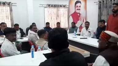 #हाटपीपल्या नवनियुक्त मंडल अध्यक्षों व बुथ अध्यक्षों का विधायक मनोज चौधरी द्वारा किया गया स्वागत