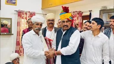 खींवसर: नवनिर्वाचित विधायक रेवंतराम डांगा ने किया खींवसर क्षेत्र का दौरा, विभिन्न कार्यक्रमों में की शिरकत