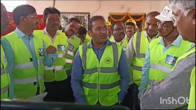 బాలాపూర్: సరూర్ నగర్ లో వేసవి సందర్భంగా విద్యుత్ సరఫరా లో లోపాలు లేకుండా చేపట్టిన ఏర్పాట్లు సమీక్షించిన సీఎండీ ఫారూఖ్